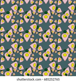 Abstract color seamless pattern for new background.