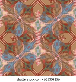 Abstract color seamless pattern for new background.