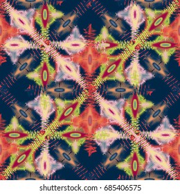 Abstract color seamless pattern for new background.