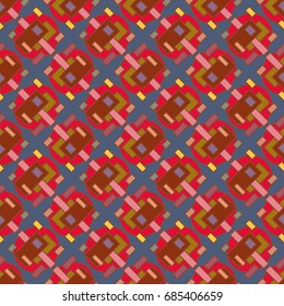 Abstract color seamless pattern for new background.