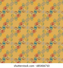 Abstract color seamless pattern for new background.