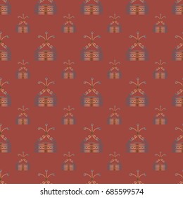 Abstract color seamless pattern for new background.