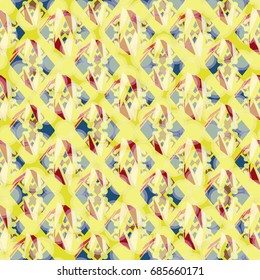 Abstract color seamless pattern for new background.