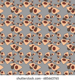 Abstract color seamless pattern for new background.