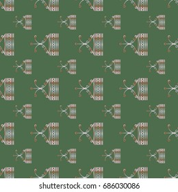 Abstract color seamless pattern for new background.