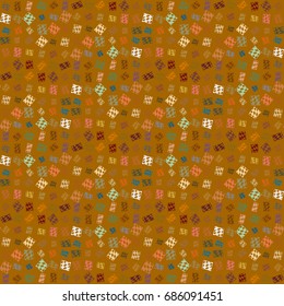 Abstract color seamless pattern for new background.