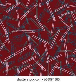 Abstract color seamless pattern for new background.