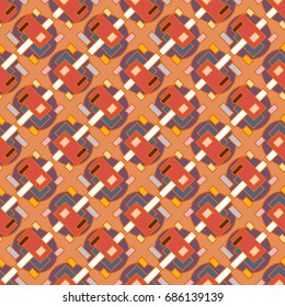 Abstract color seamless pattern for new background.
