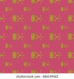 Abstract color seamless pattern for new background.