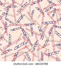 Abstract color seamless pattern for new background.