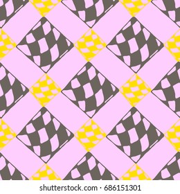 Abstract color seamless pattern for new background.