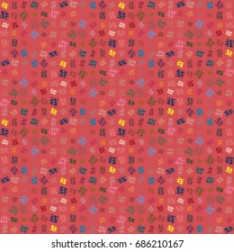 Abstract color seamless pattern for new background.