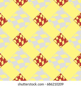 Abstract color seamless pattern for new background.