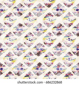 Abstract color seamless pattern for new background.