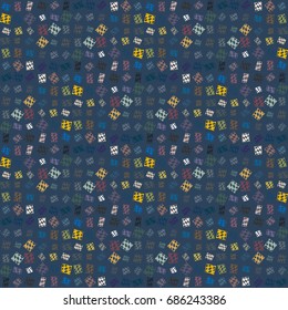 Abstract color seamless pattern for new background.