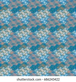 Abstract color seamless pattern for new background.