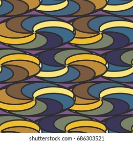 Abstract color seamless pattern for new background.