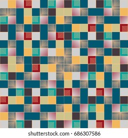 Abstract color seamless pattern for new background.