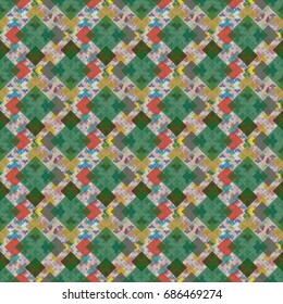 Abstract color seamless pattern for new background.
