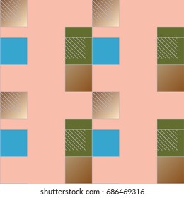 Abstract color seamless pattern for new background.