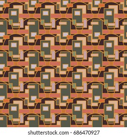 Abstract color seamless pattern for new background.