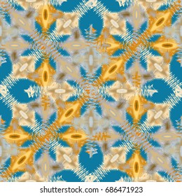Abstract color seamless pattern for new background.