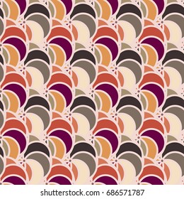 Abstract color seamless pattern for new background.