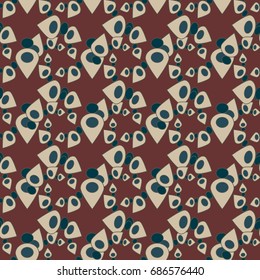 Abstract color seamless pattern for new background.