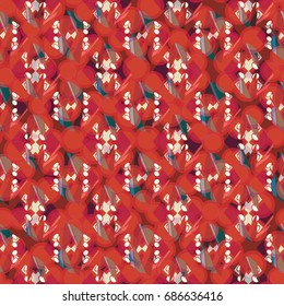 Abstract color seamless pattern for new background.