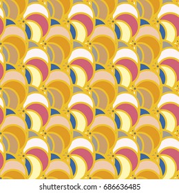 Abstract color seamless pattern for new background.