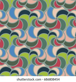 Abstract color seamless pattern for new background.