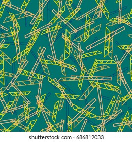 Abstract color seamless pattern for new background.