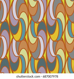 Abstract color seamless pattern for new background.