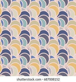 Abstract color seamless pattern for new background.
