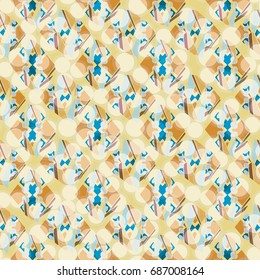 Abstract color seamless pattern for new background.