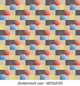 Abstract color seamless pattern for new background.