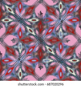Abstract color seamless pattern for new background.