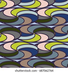 Abstract color seamless pattern for new background.