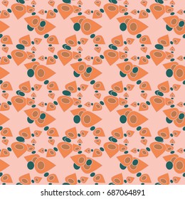 Abstract color seamless pattern for new background.