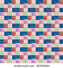 Abstract color seamless pattern for new background.