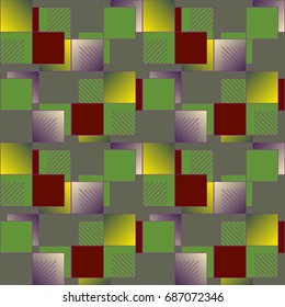 Abstract color seamless pattern for new background.