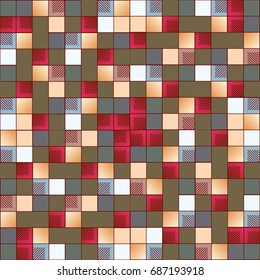 Abstract color seamless pattern for new background.