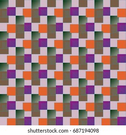 Abstract color seamless pattern for new background.