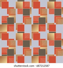 Abstract color seamless pattern for new background.