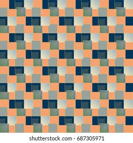 Abstract color seamless pattern for new background.