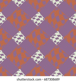Abstract color seamless pattern for new background.