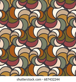 Abstract color seamless pattern for new background.