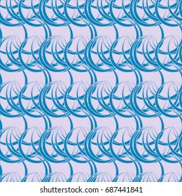 Abstract color seamless pattern for new background.