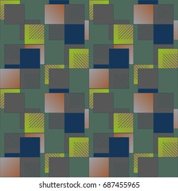 Abstract color seamless pattern for new background.