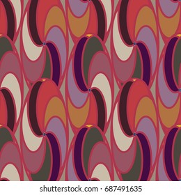 Abstract color seamless pattern for new background.